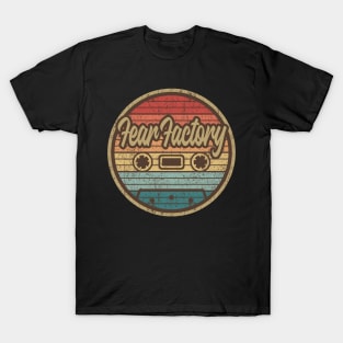 fear factory cassette retro circle T-Shirt